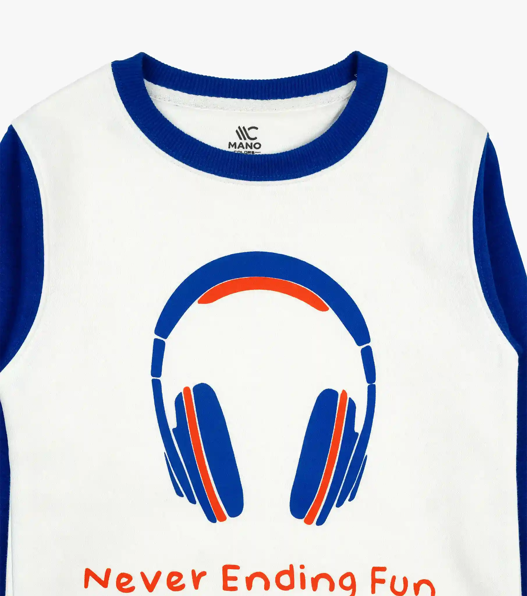 mano-colors-boys-graphics-sweatshirt-white-royal-blue-headphone-neck-details