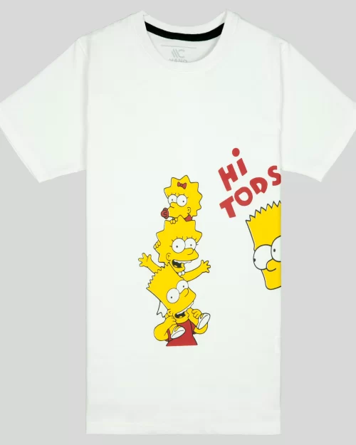 Mano Colors kids clothing Store Online presents boys white-002 Printed tshirt 01