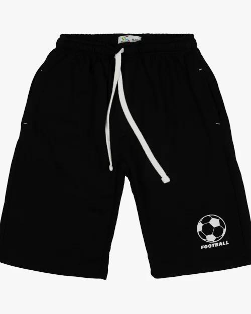Football' Terry Knit Shorts - Stylish and Comfortable Kids' Casual Shorts