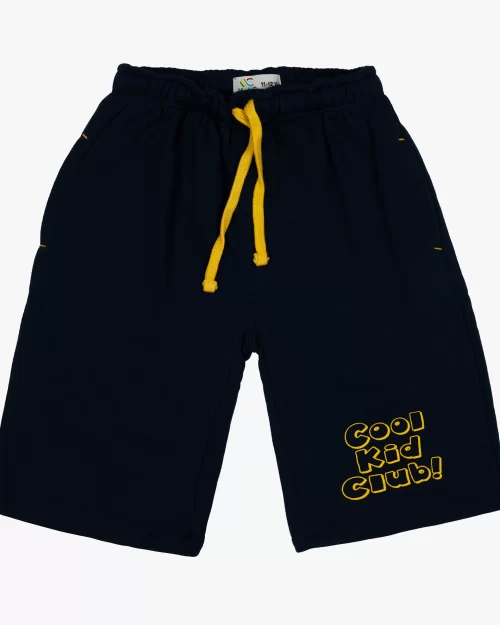 Cool Kid Club Boys' Terry Knit Shorts - Stylish and Comfortable Kids' Casual Shorts