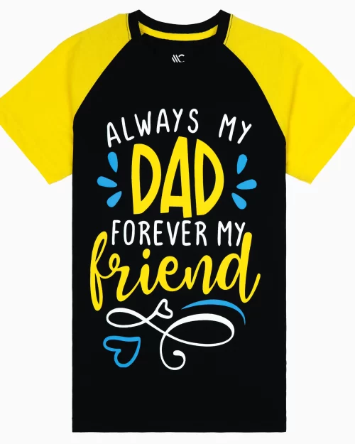 Mano Colors kids clothing Store Online presents boys black-yellow raglan graphics tshirt